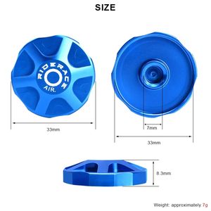Protector de Horquilla de Suspensión para Bicicleta Riderace, Cubierta de Hombro de Aleación de Aluminio, Protector de Horquilla de Aire y Gas para Bicicleta, para Magura FOX DT <span class=keywords><strong>ROCK</strong></span> <span class=keywords><strong>SHOX</strong></span> - Product Image 6