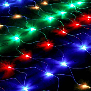 Đèn lưới câu trang trí ngoài trời Giáng sinh, đám cưới, lễ hội, đèn dây LED dạng lưới, đèn nháy trang trí sân hiên, Giáng sinh - Product Image 2