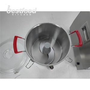 Cortadora de Verduras Eléctrica de Acero Inoxidable de 10L para Mostrador, Ideal para Hoteles y Restaurantes, Gran Venta - Product Image 5