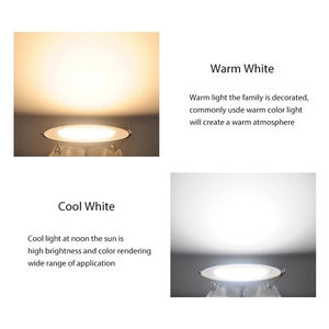 Spot LED encastré commercial en aluminium SMD 5W pour plafond, intelligent et résistant au feu, vente en gros - Product Image 4