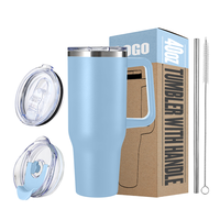 Tasse thermique isolée anti-déversement, tasse thermique Portable, en acier inoxydable, tasse à café de voyage, gobelet avec couvercle pour voiture, 40oz