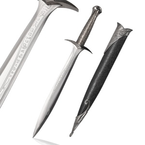 Réplica de Arma de Cosplay de 61 cm, Cuchillo de El <span class=keywords><strong>Hobbit</strong></span>, El Señor de los Anillos, Réplica de Espada Real Balde Sting 440ss - Product Image 1