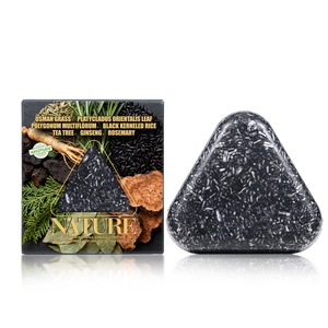 <span class=keywords><strong>Savon</strong></span> capillaire artisanal nourrissant et nettoyant en profondeur, à base de riz, de Polygonum Multiflorum et de Ganoderma Lucidum <span class=keywords><strong>noir</strong></span>, biologique, 120g, en gros - Product Image 3