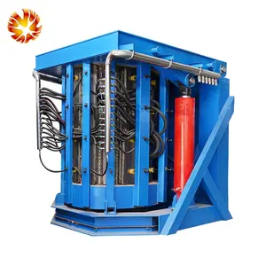 electric iron metal melting oven casting machine stainless steel induction furnace 10 12 ton