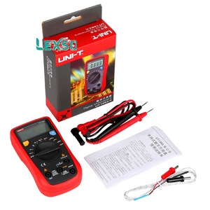 Multimètre numérique LCD portable Uni-T UT136D 3999, testeur de tension AC, ohmmètre, multimètre - Product Image 5