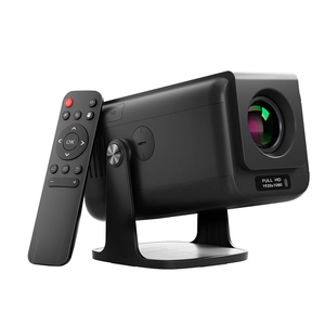 Mini projecteur intelligent V1 Android 13 WiFi 6 300 ANSI Lumens LED Home Cinéma Projecteur portable Prise en charge 1080P/3D Netflix <span class=keywords><strong>YouTube</strong></span> - Product Image 2