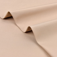 Tissu épais 100 % polyester tissé uni teint, résistant à l'abrasion, 165 g/m², pour vestes et coupe-vent printemps-été (prêt à expédier)