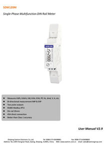 2024 ใหม่เครื่องวัดพลังงานสามเฟสสี่สาย wifi เครื่องวัดพลังงานอัจฉริยะสําหรับเครื่องชาร์จรถยนต์ไฟฟ้า - Product Image 3