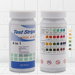 Testeur d'<span class=keywords><strong>eau</strong></span> 4-en-1 <span class=keywords><strong>pour</strong></span> bandelettes : pH, <span class=keywords><strong>dureté</strong></span> totale, chlore libre, brome, affichage LCD, matériau PVC, personnalisable OEM/ODM, rapide et précis - Product Image 6