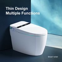 Nouveauté Contrôle vocal Connecté au téléphone Sanitaires WC Toilette intelligente Toilettes sans eau Compostage