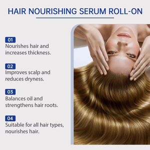 High Quality Nourishing Moisturizing and Plumping <b>Hair</b> Follicle Care and Strengthening Scalp and <b>Hair</b> Roll-on Ball <b>Serum</b> - Product Image 4