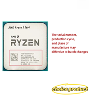 Prosesor Desktop AMD Ryzen 5000 Series R5 5500 5600 5600X R7 5700X Socket AM4 Tray CPU Baru Dalam Kemasan Tersedia
