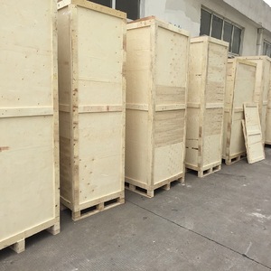 Cajas de madera contrachapada hechas a medida de 1000x500x600 mm con fleje de acero reforzado para el transporte logístico. - Product Image 3