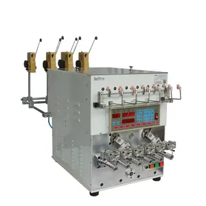 Six spindles automatic fine wire linear skein winding machine