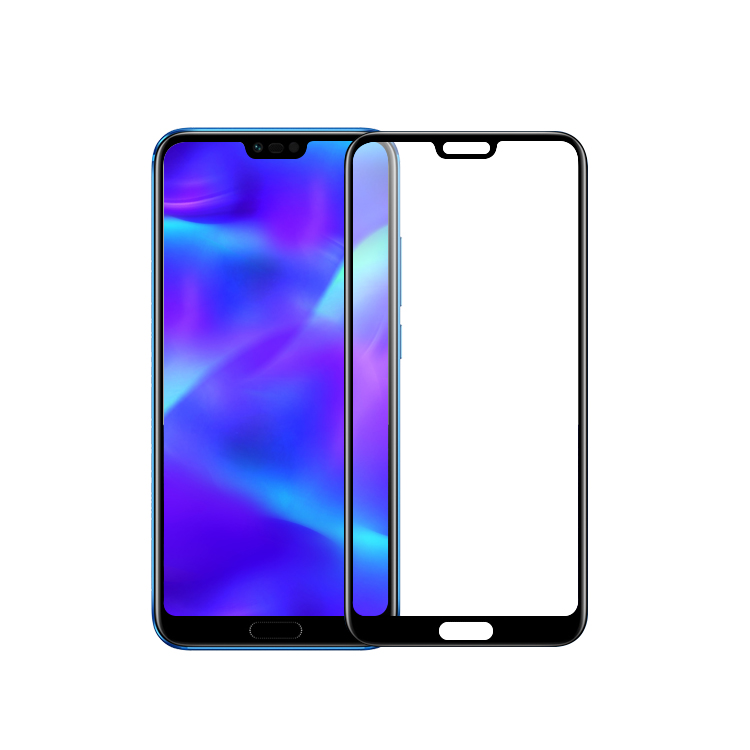 Honor 9/9i/7X/6X/6A/7X/8X/8/10 Silkprint Full Cover Screen Protector Tempered Glass Protective Glass For Phone