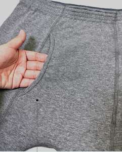 Cuisse Anti-Fuite 3XL Sous-Vêtements D'<span class=keywords><strong>incontinence</strong></span> pour Hommes-95% Coton Respirant Boxer Briefs Lavable Réutilisable Sous-Vêtements De <span class=keywords><strong>Protection</strong></span> - Product Image 4