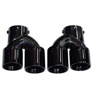 Embout d'échappement en acier inoxydable DEX 1,2 mm finition lisse pour système d'échappement de voiture G20/G21/G22/G42 M340i/M440i/M240i 2019-2020 - Product Image 1