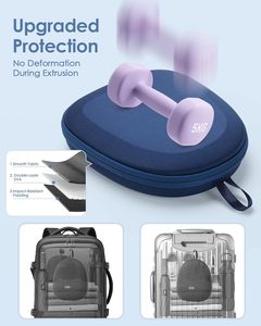 Estuche Rígido Superfino para Auriculares Sony/<span class=keywords><strong>JBL</strong></span>/<span class=keywords><strong>Bose</strong></span>/Soundcore Anker/BERIBES KVIDIO TOZO JLab Over-Ear - Product Image 3