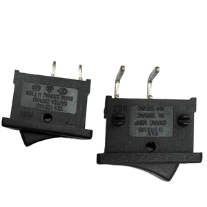 Nouveau produit 8A 250V SPST 3 broches PCB matériel Mini interrupteur à bascule avec I/O coin curseur deux aiguilles pliées allongées interrupteur d'alimentation - Product Image 5