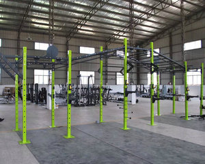 Fitnessapparatuur Krachttraining Crossfits Gratis Power Kooi Muur Gemonteerd Rek Pull Up <span class=keywords><strong>Rig</strong></span> Klimladder Voor Bodybuilding - Product Image 6