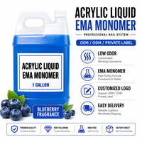 Monomère Liquide Acrylique EMA 1 Gallon, Fourni par l'Usine, Inodore, Utilisable Toute Saison, Vitesse et Saveur Modifiables, Marque Personnalisable