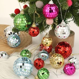 Boule disco miroir en mousse personnalisée, écologique, couleur personnalisée, sapin de Noël, luxe, faite à la main, broderie de paillettes, haute qualité - Product Image 6