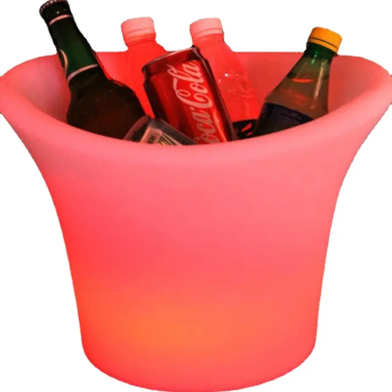 LED Light Bright Waterproof led ice bucket for Bar Club Furniture VC-I3627