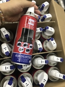 OEM Factory AIR DUSTER 630 360 Reinigungs mittel 450ml Sprüh staub reiniger Druckluft für Kamera-Speicher karte - Product Image 6