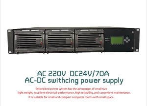 ระบบจ่ายไฟ 48V 200A พร้อมวงจรเรียงกระแส  แหล่งจ่ายไฟแบบเอาต์พุตเดี่ยว 24VDC สำหรับอุตสาหกรรม LED ความถี่ 50/60Hz 10/20A 220/110V - Product Image 4