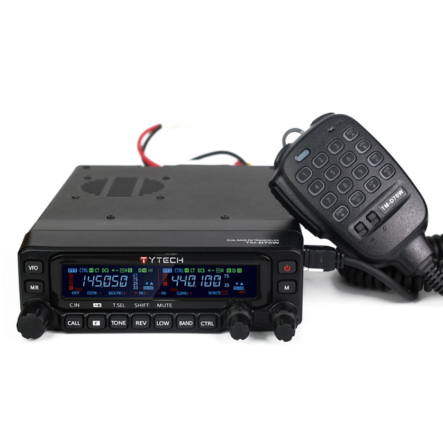 TYT 70W High Power VHF UHF Dual Band  Mobile Radio TM-D70W Cross-band Repeater Mobile Truck Vehicle Radio 50km Long Range