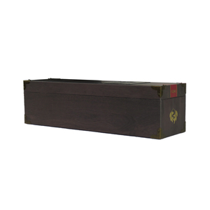 Boîtier en carton en <span class=keywords><strong>bois</strong></span> haut de gamme personnalisé, boîte en papier créatif rétro, emballage de boissons, vin, insertion de mousse - Product Image 4