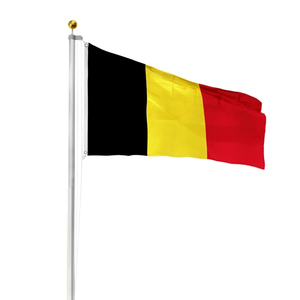 Banderas Nacionales de Poliéster de Alta Calidad con la Bandera de Bélgica, Banderas de Poliéster para Exteriores - Product Image 2
