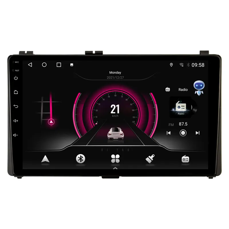 WITSON-Radio estéreo Android 13 para coche, navegador GPS, Carplay, Multimedia, DSP, para Toyota Auris 2017-2019