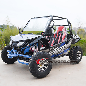 Gold-buggy-điện EU Ware nhà đóng điện đi Kart 3000W người lớn lớn hai chỗ ngồi Buggy - Product Image 6