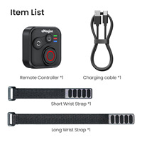 Télécommande Bluetooth AMagisn pour Insta360, GoPro et téléphones mobiles, mini télécommande intelligente, accessoire