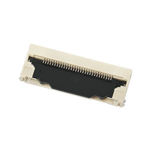 Connecteur FFC/FPC pour écran LCD 0,5-12-nPBX avec contact en bronze phosphoreux et plaqué étain - Product Image 2