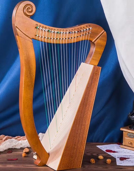Wood Color 19 Strings