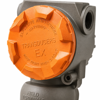 Boîtier de transmetteur antidéflagrant OEM JXD Machining avec fenêtre en verre, bornes de terrain et boîtier de capteur industriel moulé