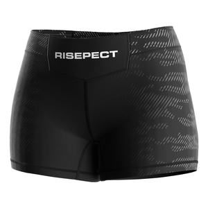 Shorts de Compresión para Mujer, Corte Vale Tudo, Costuras Planas, Tejido Elástico en 4 Direcciones, Antibacteriano, para Actividades de Artes Marciales - Product Image 1
