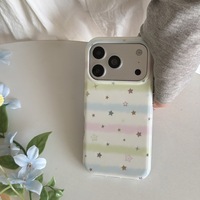 Coque de téléphone IMD étoiles colorées personnalisable pour iPhone 18 Pro, 18 Pro Max, 17, 17 Pro, 17 Pro Max, 16, 16 Pro Max, 15, 15 Pro, 15 Pro Max, 14 Pro Max, 14 Pro, 14, 13