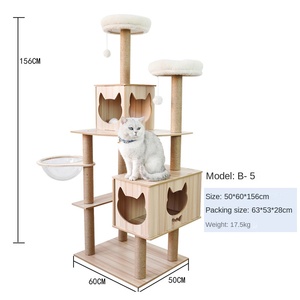 Nhiệm vụ nặng nề cây katzenbaum grob cho mèo lớn mạnh mẽ 72in Maine Coon Cây mèo 20 Lbs dành cho người lớn lớn nhất katzenbaum grob - Product Image 5