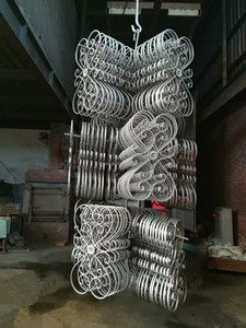 OUYA Fabrik preis Qualität Zier schmiedeeisen Tor Rosetten - Product Image 3