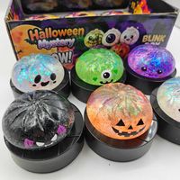 Jouet anti-stress 8,5 cm Halloween Dumpling Squishy TPR Boîte mystère Marque JY 14+ Filles Garçons Cadeau de fête Vente en gros