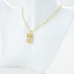 Pendentifs Breloques <span class=keywords><strong>Scarab</strong></span>ée Coccinelle Hibou en Cuivre Plaqué Or 18K, Accessoires de Bijoux pour Hommes et Femmes, Joyas De Oro 18k - Product Image 2