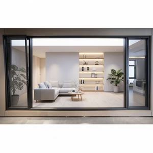 Fenêtre <span class=keywords><strong>à</strong></span> battant verticale <span class=keywords><strong>moderne</strong></span> en alliage d'aluminium de haute qualité, isolante thermiquement, la plus étroite, idéale pour <span class=keywords><strong>salle</strong></span> de bain et cuisine – Meilleures ventes - Product Image 5