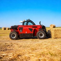Chariot télescopique EPA Tier 4 Euro 5 TR1050 5 tonnes 10m 4x4 tout-terrain avec moteur Yuchai à couple élevé