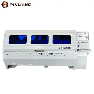 6 Head 4 Four-sided Moulder Automatic Heavy Duty MB623B Woodworking 6 Spindles 4 Side Planer Thicknesser for Door Floor