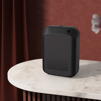 Diffuseur d'arômes intelligent à ultrasons, diffuseur d'huiles essentielles électrique portable 400 ml en plastique, fonctionnant sur piles, pour la maison - Vente flash