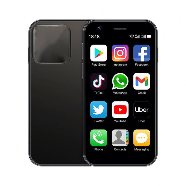 Soyes XS16 3.0inch Android 10 Mini 4G Smartphone 3GB RAM 64GB ROM Dual Sim Super Thin WIFI Octa Core MTK6750 FWVGA LTE 5MP