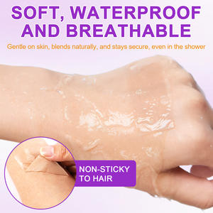 HUALIJIA-Bande de cicatrices professionnelles en <span class=keywords><strong>silicone</strong></span> réutilisable, imperméable, pour les cicatrices chéloïdes chirurgicales - Product Image 5